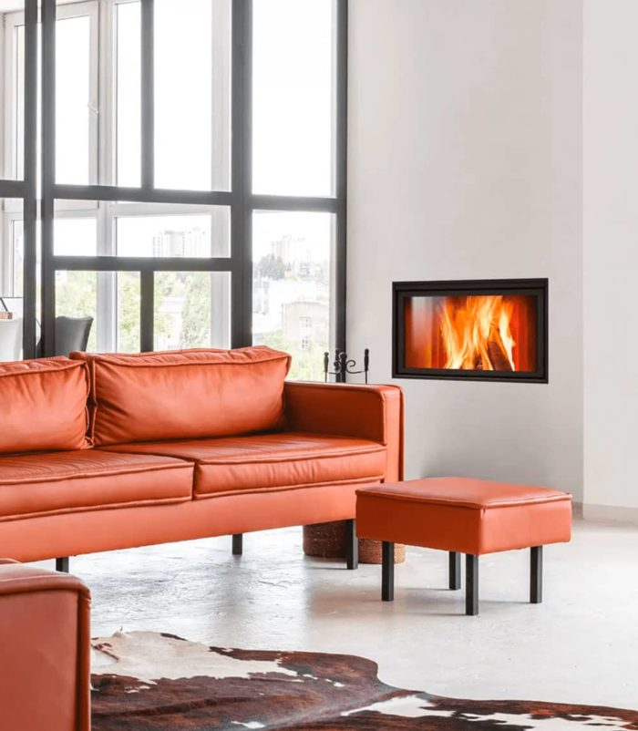 Modulo Frontale monoblocchi a legna 80/100/120 ClimaCaloR - Fuoco & Design