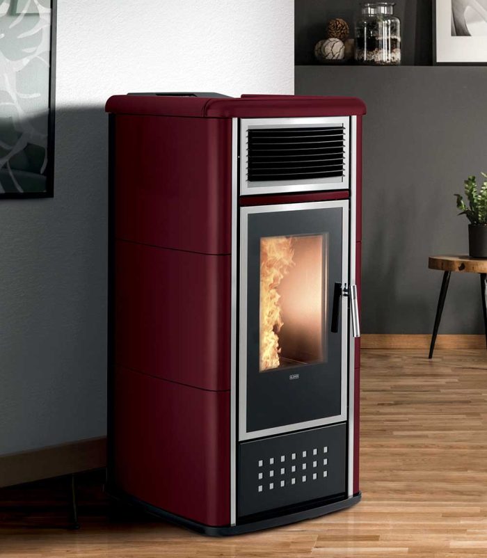 Belvedere 22 Top termostufa a pellet idro Klover. Conto Termico 2.0. Fuoco & Design Trevi Umbria